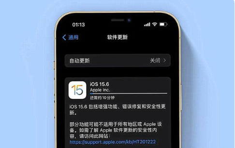 仁兴镇苹果手机维修分享iOS 15.6续航怎么样 